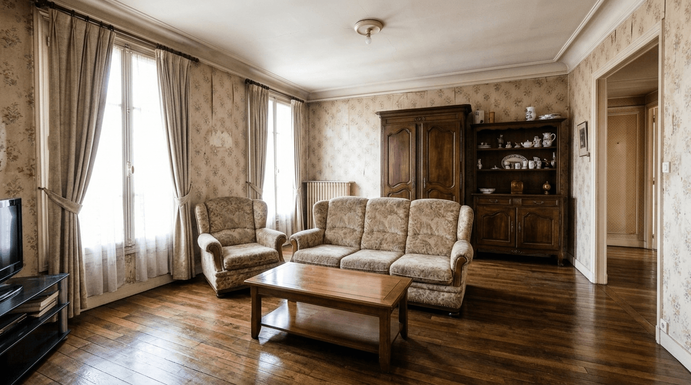 Intervention Propreté Khem de nettoyage extrême — remise en état d'un logement après syndrome de Diogène (illustration)
