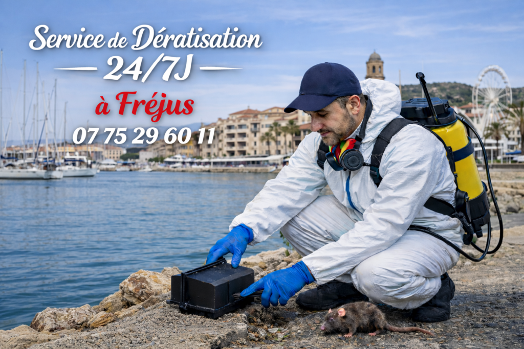 Entreprise de dératisation à Fréjus