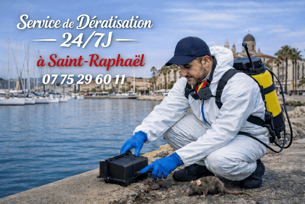Entreprise de dératisation à Saint-Raphaël en intervention contre les rats et les souris