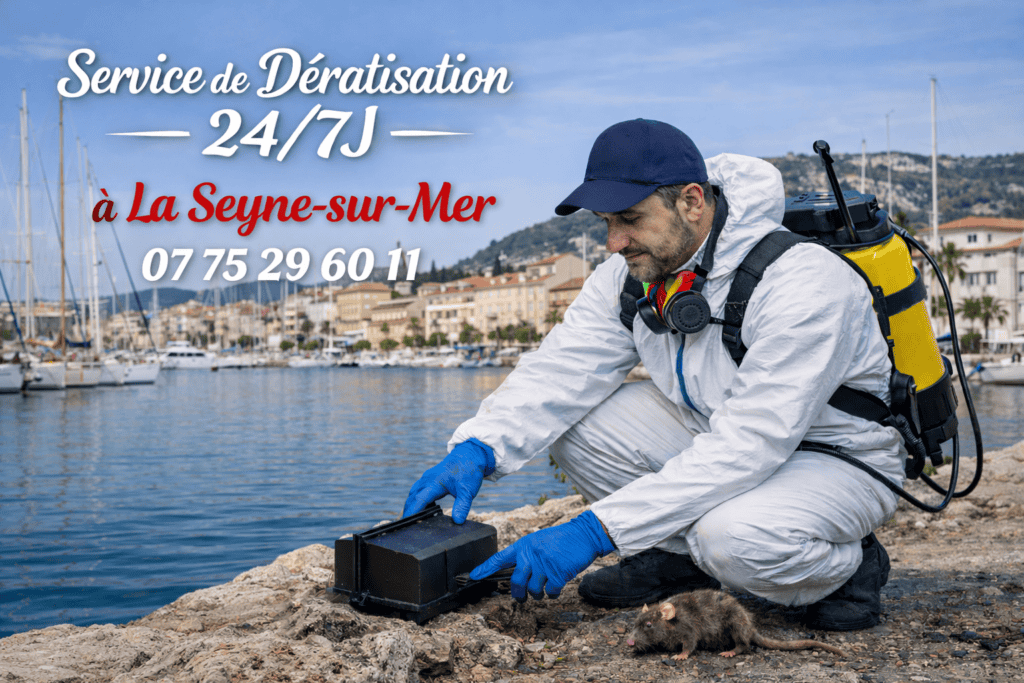 Dératisation à La Seyne-sur-Mer 24h/7