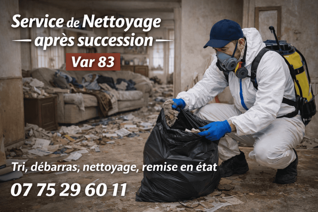 Nettoyage Appartement ou Maison après succession Var
